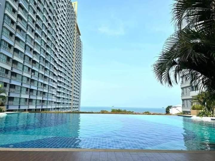 2 ห้องนอน 2 ห้องน้ำ Seaview Jomtien ชั้น18 Apartment Luaran gambar