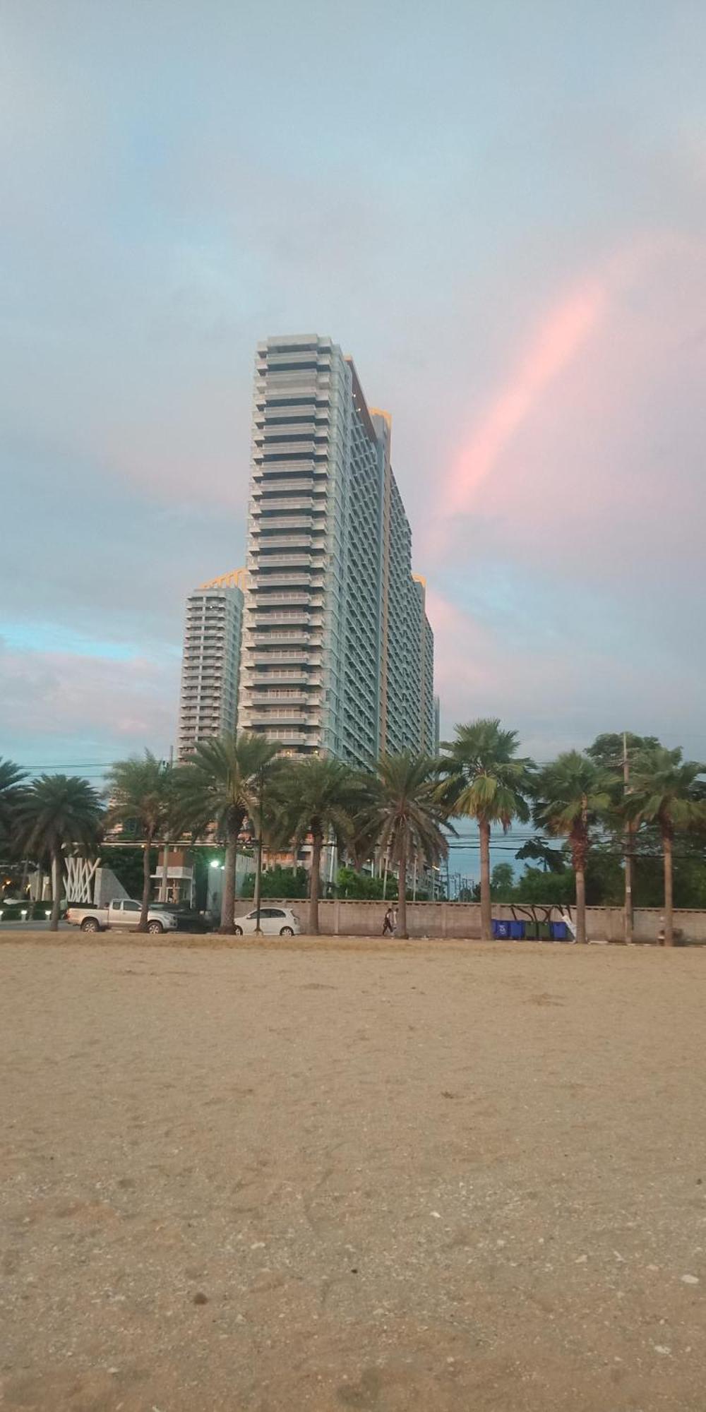 2 ห้องนอน 2 ห้องน้ำ Seaview Jomtien ชั้น18 Apartment Luaran gambar
